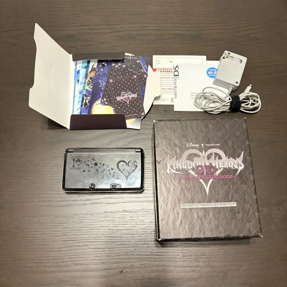 Nintendo 3DS Console Kingdom Hearts Dream Drop Distance Edition No Cartilage